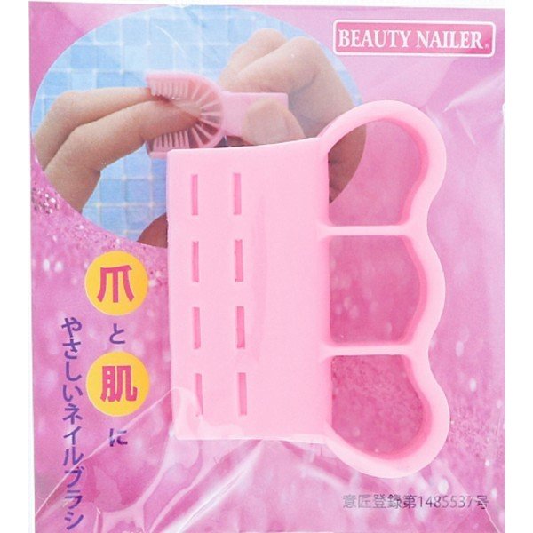 爪と肌にやさしいネイルブラシ(TUME-1)