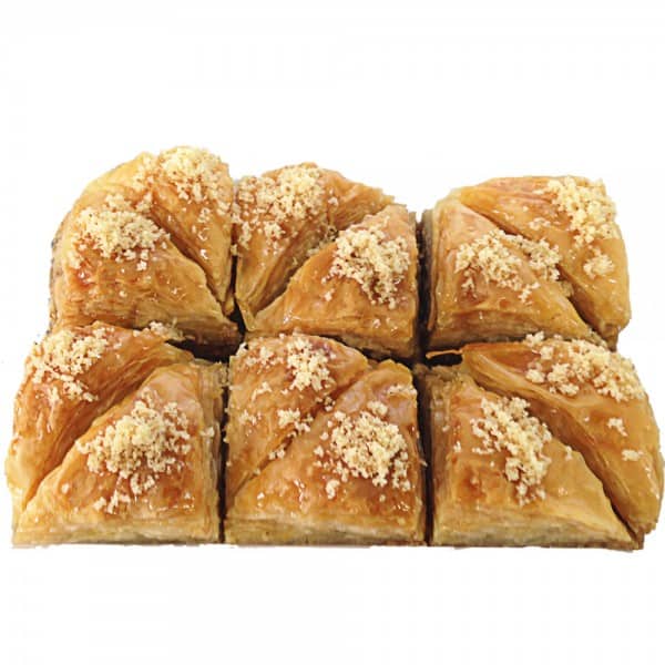 ELITトルコのスイーツ　ドライ　バクラヴァ・クルミ・甘さ控えめ 12個 - 350 GR - ELIT Walnut Dry Baklava less syrup 12 pcs (350gr) 3