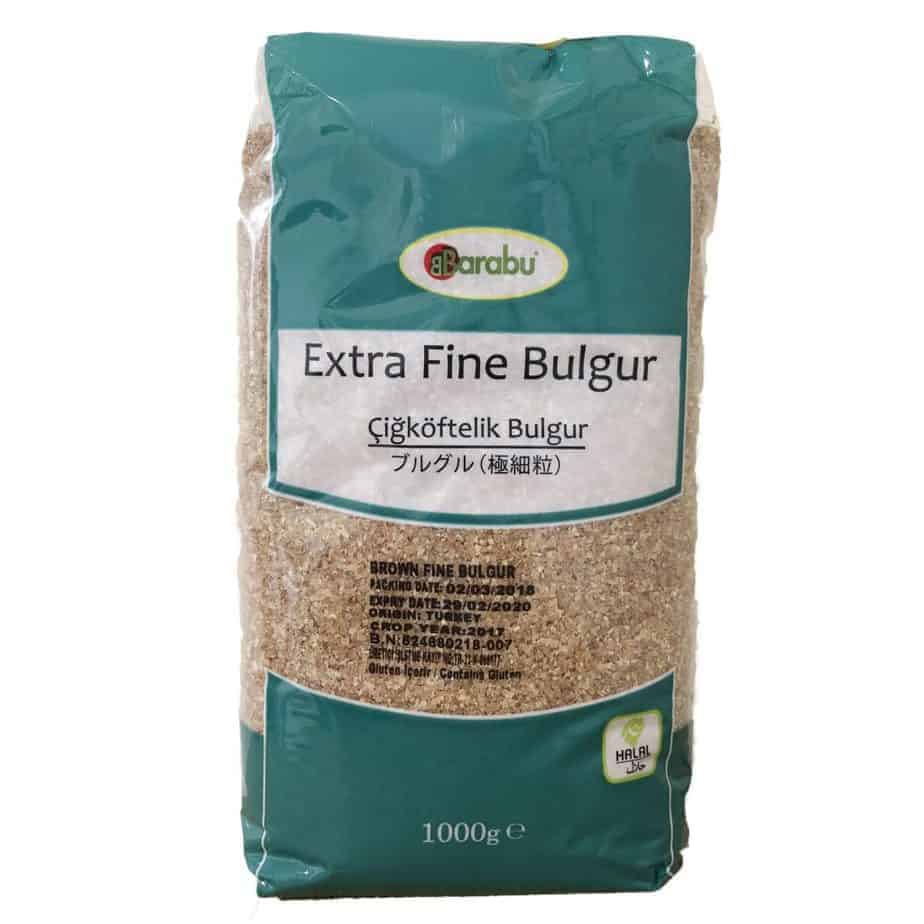 BARABU 挽割り小麦 ブルグル 極細粒 1kg - BARABU Extra Fine Bulgur 1kg