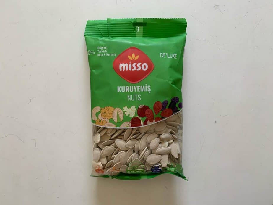 MISSO ローストかぼちゃの種 白 200g - MISSO Roasted White Pumpkin Seeds 200g