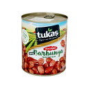 Tukas赤いんげん豆の水煮800g - Tukas Boiled Red Beans (Can) 800gr