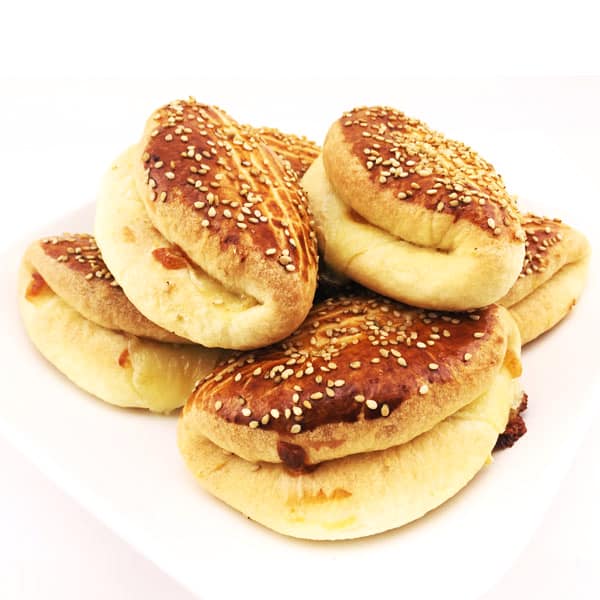 ELIT トルコ料理　カシュカバルチーズ・ポアチャ 390g - 6個入り - ELIT - Kashkaval Cheese Pogaca (Turkish Bun) 390g - 6pcs