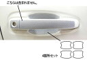 【21%OFFクーポンは27日まで】カーボンシート ハセプロ マジカルカーボン ドアノブガード トヨタ ランドクルーザープラド CBA-TRJ150W 2009...