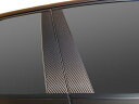 【20%OFFクーポン7/4-11】カーボンシート ハセプロ マジカルカーボン ピラーセット ポルシェ パナメーラ 970 2009.3〜 CPP-3
