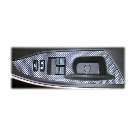 【20％OFFクーポン3/1-11】カーボンシート ハセプロ マジカルカーボン ドアスイッチパネル トヨタ iQ KGJ/NGJ10系 2008.11〜2016.3 CDPT-13