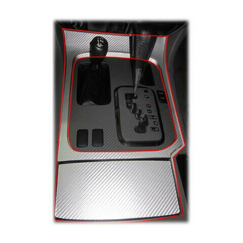 【10％OFFクーポン27-1/5】カーボンシート ハセプロ マジカルアートレザー センターコンソール トヨタ ランドクルーザー UZJ100W 1998.1〜2007.7 LC-CCT8