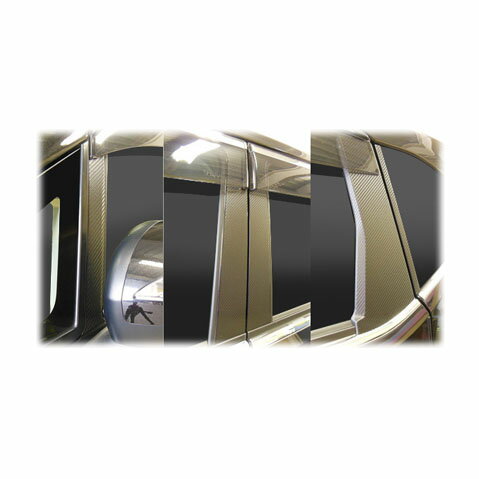 【実質20％は15日まで※エントリー要】カーボンシート ハセプロ マジカルアートシート ピラーセット ワイドバイザー専用ムーブカスタム LA150S 2014.12〜