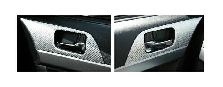 【19％OFFクーポン28-12/1】カーボンシート ハセプロ マジカルカーボン インナードアハンドルパネル 三菱 ギャランフォルティス CY4A 2007.8〜/スポーツバック CX4A 2008.12〜 CIDHPM-1