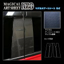 【21%OFFクーポンは27日まで】カーボンシート ヴェゼル RV5 e:HEV ピラースタンダードセット バイザーカットタイプ アートシートNEO ホンダ 外...
