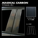 【21%OFFクーポンは27日まで】カーボンシート ヴェゼル RV5 e:HEV ピラースタンダードセット ノーマルカットタイプ マジカルカーボン ホンダ 外装...