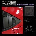 【21%OFFクーポンは27日まで】カーボンシート ヴェゼル RV5 e:HEV リアドアノブセット バイザーカットタイプ アートシートNEOハーフグロス ホン...