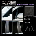 【20%OFFクーポン7/4-11】カーボンシート デリカ D:5 CV1W 後期ディーゼル ピラーフルセット バイザーカットタイプ アートシートNEOハーフグ...