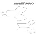 【19%OFFクーポン5/5限定】レクサス ES AXZH11 キックガード カーボン調 マジカルアートレザー 傷防止 LEXUS ハセプロ LC-KGL4