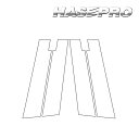 【20%OFFクーポン7/4-11】カーボンシート MAZDA2 デミオ ピラー スタンダードセット バイザーカット マジカルカーボン 外装 傷防止 汚れ 保護...