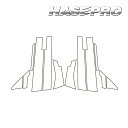 【21%OFFクーポンは27日まで】カーボンシート デイズ ハイウェイスター B40系 ピラー バイザーカット マジカルカーボン ハーフグロス 外装 傷防止 汚...