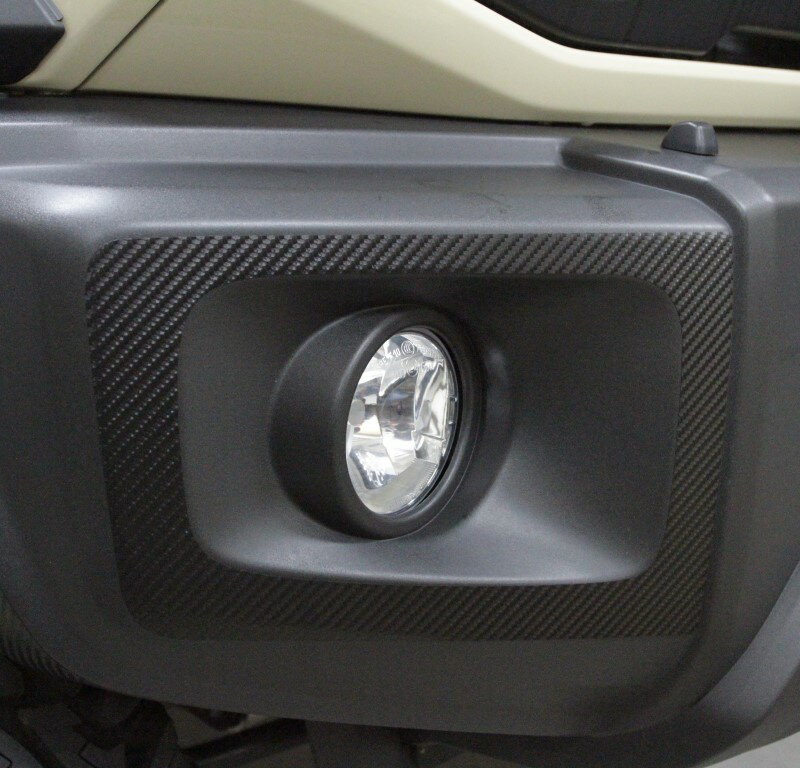 【20%OFFクーポン20-27】カーボンシート ジムニー シエラ JB74W フォグランプガーニッシュ アートシートNEO スズキ ハセプロ MSN-FRGS...