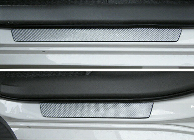 【21％OFFクーポン4-11】カーボンシート ハセプロ マジカルカーボン スカッフプレート トヨタ プリウス ZVW30系 2009.5〜 CSCPT-2