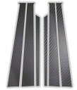 【20%OFFクーポン7/4-11】カーボンシート ハセプロ マジカルカーボン ピラーセット メルセデスベンツ Cクラスセダン W201 190E 1985〜1...