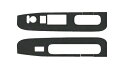 【21%OFFクーポンは27日まで】N-BOXカスタム JF1/JF2 ドアスイッチパネル ハセプロ マジカルアートレザー バックスキンルックNEO ホンダ L...