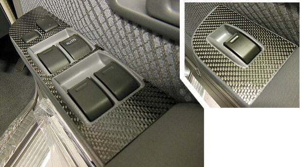 【10％OFFクーポン27-1/5】カーボンシート ハセプロ マジカルカーボン ドアスイッチパネル トヨタ ランドクルーザー 70系 2014.8〜 CDPT-24