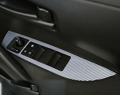 【10％OFFクーポン27-1/5】カーボンシート カローラスポーツ NRE210系 ドアスイッチパネル マジカルカーボン ハセプロ トヨタ CDPT-34