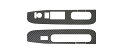 【20%OFFクーポン7/4-11】カーボンシート N-BOXカスタム JF1/JF2 ドアスイッチパネル ハセプロ マジカル ホンダ CDPH-12