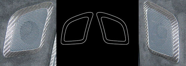 【10％OFFクーポン27-1/5】カーボンシート ハセプロ マジカルカーボン ドアスピーカーガーニッシュ トヨタ ブレイド AZE/GRE150系 2006.12〜2009.11 CDST-1