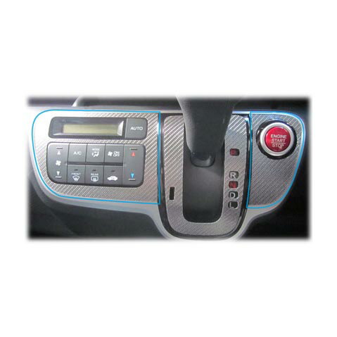 樂天商城 - 【20％OFFは4/24-27】カーボンシート N-BOXカスタム JF1/JF2 エアコンスイッチパネル ハセプロ マジカル ホンダ CASPH-1