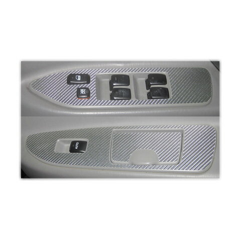 【10％OFFクーポン27-1/5】カーボンシート ハセプロ マジカルカーボン ドアスイッチパネル トヨタ ランドクルーザー UZJ100W 1998.1〜2007.7 CDPT-21