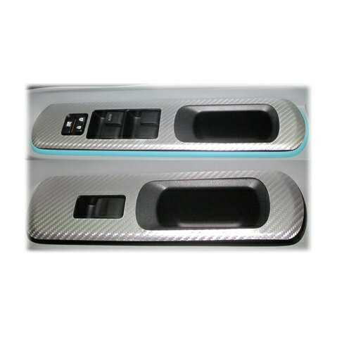 【10％OFFクーポン27-1/5】カーボンシート ハセプロ マジカルアートレザー ドアスイッチパネル トヨタ アクア NHP10系 2011.12〜 LC-DPT17