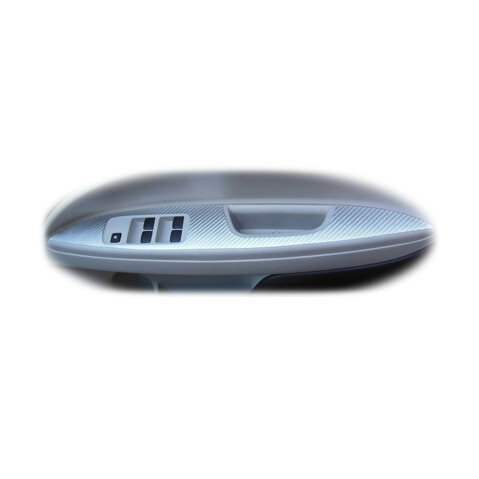 【10％OFFクーポン27-1/5】カーボンシート ハセプロ マジカルアートレザー ドアスイッチパネル 三菱 ミラージュ A05A 2012.8〜 LC-DPM9