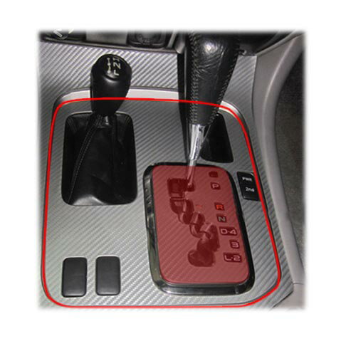 【20％OFFクーポン3/1-11】カーボンシート ハセプロ マジカルアートレザー シフトパネルガーニッシュ トヨタ ランドクルーザー UZJ100W 1998.1〜2007.7 LC-SPGT1