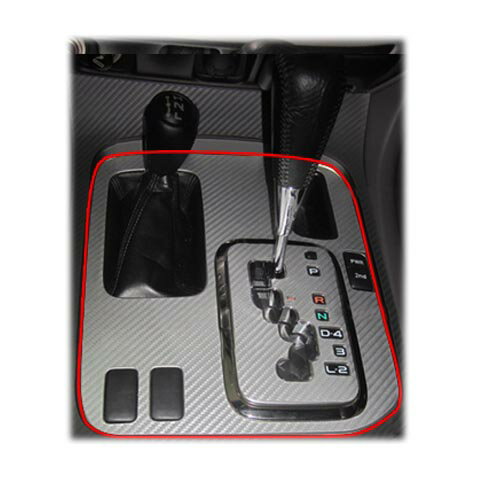 【10％OFFクーポン27-1/5】カーボンシート ハセプロ マジカルアートレザー シフトパネルセット トヨタ ランドクルーザー UZJ100W 1998.1〜2007.7 LC-SPT20F