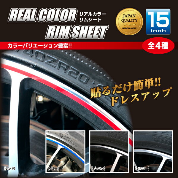 【21％OFFクーポン20-27】ハセプロ リアルカラーリムシート 15インチ RERIM-15