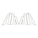 【20%OFFクーポン7/4-11】カーボンシート ハセプロ《マジカルアートシートNEO》ピラー フルセット ホンダ フィット GR1〜8 2020.2〜 MS...