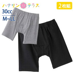 尿漏れパンツ ニットブリーフ メンズ 30cc 失禁パンツ 2枚組 M L LL 吸水帯セパレート型、薄型吸水帯 消臭 失禁パンツ 尿漏れ防止パンツ 失禁対策パンツ 介護下着 介護パンツ 介護用 入院用 介護用衣料 高齢者 メンズ 紳士 用 父の日 敬老の日