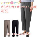 おしりスルッとパンツ さらさらカチオンライト 4L 5L 大きいサイズ 大きめ 春 夏 涼しい 軽量 シニアファッション レディース 婦人 用 70代 80代 ...