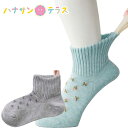 名前の書ける取っ手付ソックス 柄 22〜24 cm レディース 婦人 用