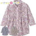 7分袖斜め釦ホールピンタックブラウス M〜L S LL 3L S 3Lサイズあり 7分袖 腰曲がり 体型 シニアファッション 70代 80代 90代 100歳 ...
