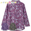 後ろ長め Tシャツ M~L LL 腰曲がり 後ろ身頃長め 腰曲がり体型 シニアファッション 70代 80代 90代 アクティブシニア 100歳 レディース 婦人 用