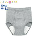 尿漏れパンツ 男性用 100cc M L LL 大失禁 ブリーフ 失禁パンツ 尿漏れ防止パンツ 失禁対策パンツ 介護下着 介護パンツ 介護用 入院用 介護用衣料 高齢者 メンズ 紳士用 父の日 敬老の日