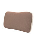【もちもちふわふわ低反発枕】 収納に便利なパッケージ付き 低反発まくら ブラウン 32×55cm