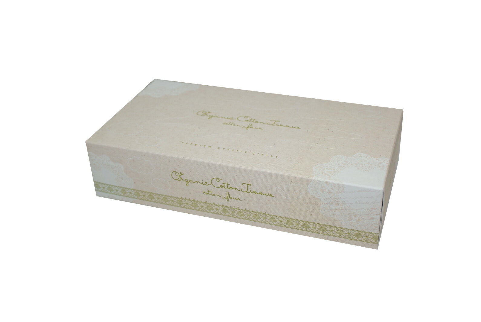 【36箱入】オーガニックコットンティッシュ 100緑1箱・100枚入オーガニックコットン/日本製/花粉症/ボックスティッシュ/美容/育児/インナーマスク/マスク...