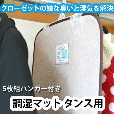 【当店オリジナル】クローゼット用除湿シート除湿マットタンス用5枚入りハンガー付き34×60cm【RCP】P25Apr15