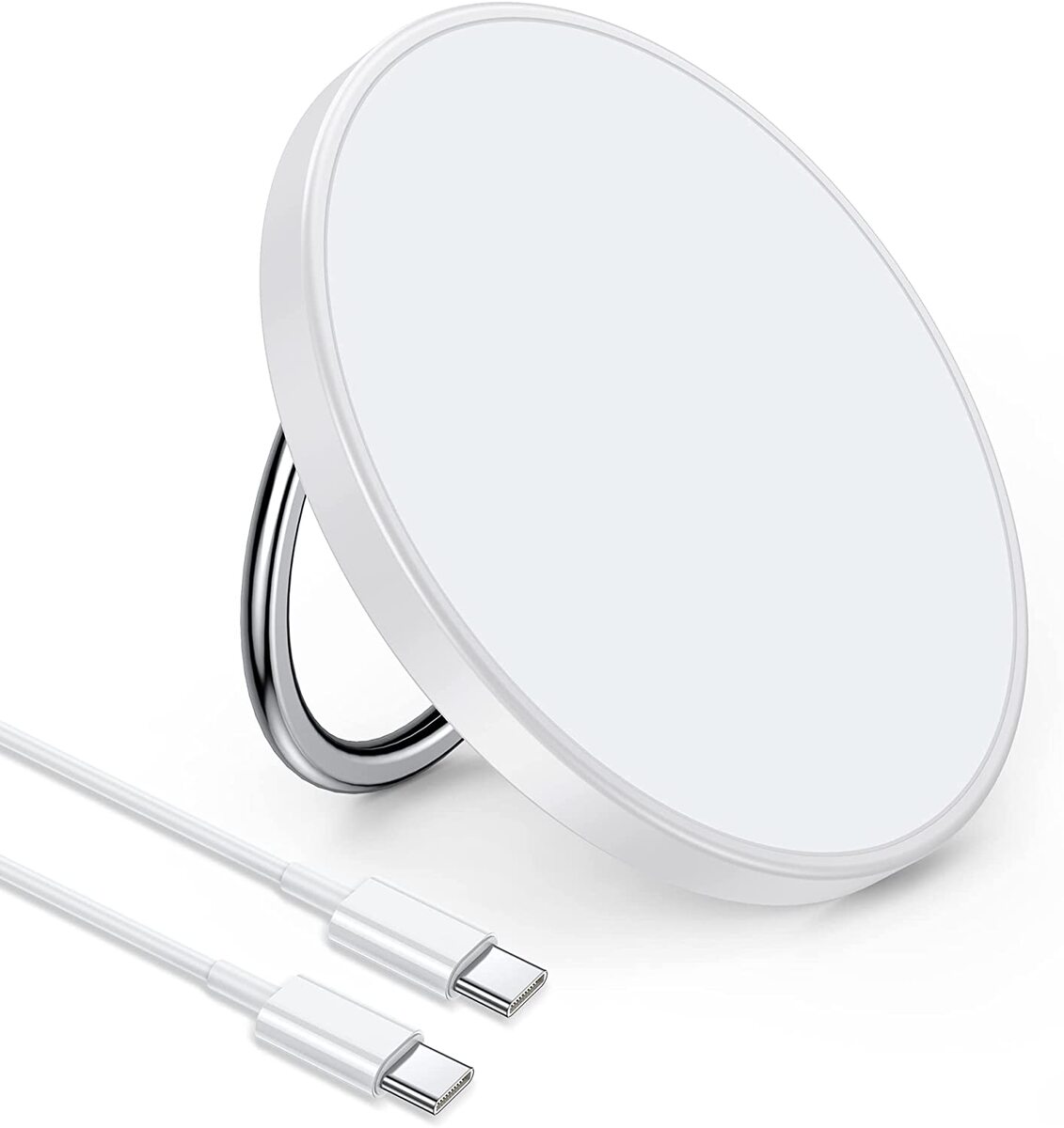 RORRY [2022昇進型For Magsafe充電器] 3IN1ワイヤレス充電器 Apple Watch充電器 iPhone/Apple Watch/Airpodsに対応 スマホリング・スタンド機能付 15W出力 両面同時充電