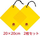 カラスバスター カラスよけ 撃退グッズ 【200型(20x20cm)x2枚セット】日本製 吊るすのみ 燕の巣守りにも効果的 簡単設置 特許有 鳥害対策 カラス対策 カラスよけグッズ