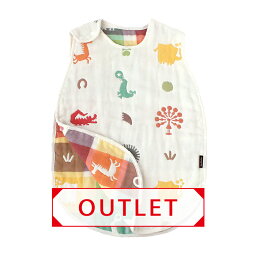 【OUTLET】 6重ガーゼ ベビー スリーパー 日本製 (M)【Zoo】 おくるみ 洗える ふわふわ 6重ガーゼ スリーパー おやすみ お昼寝 寝冷え対策 出産祝い 送料無料 動画あり