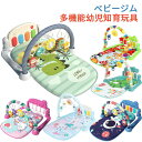 ベビージム プレイマット 赤ちゃん プレイジム ベビー 遊ぶマット 0-36月 乳幼児 乳児 おもちゃ 音楽 ピアノジム 知育玩具 感覚刺激 早期教育 出産祝い...