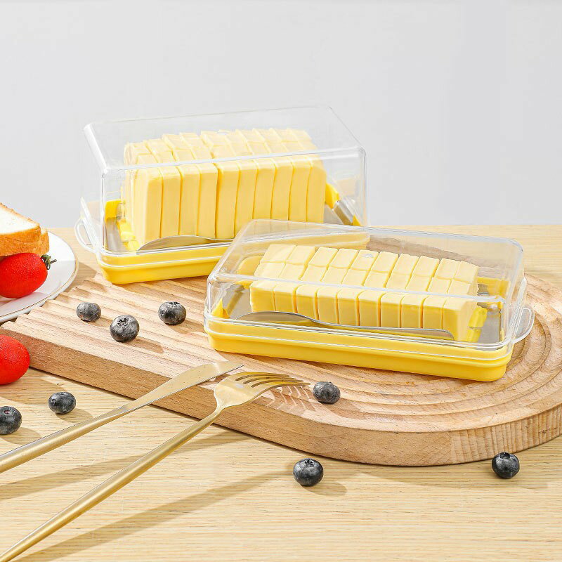 バターケース カッター付き バターカッター カットできちゃうバターケース バターナイフ付き ステンレス製 バター収納 バター貯蔵 バター容器 密閉保存 食品容器 バター皿 蓋付き キッチン用品