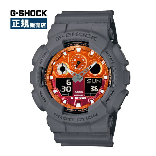 G-SHOCK ジーショック ANALOG-DIGITAL アナログデジタル 腕時計 防水 耐衝撃 GA-100シリーズ GA-100FL-8AJF G-SHOCK ジーショック ANALOG-DIGITAL アナログデジタル 腕時計 防水 耐衝撃 GA-100シリーズ GA-100FL-8AJF